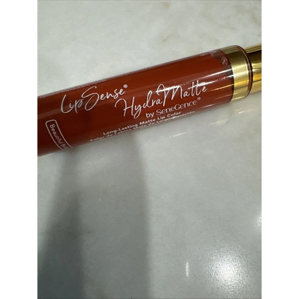 Beautiful Brick SeneGence LipSense HydraMatte Long Lasting Matte Lip Color 0.25 - Picture 2 of 6